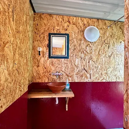 Ferienhaus Michas Caravan For 2 The Herd Of Horses From Your Bed Barao de Sao Joao