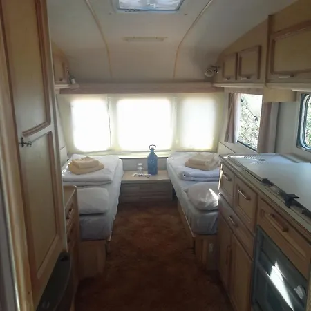 Michas Caravan For 2 The Herd Of Horses From Your Bed Casa vacanze